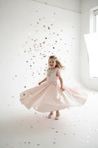 Dove Princess Inspired Communion, Flower Girl & Birthday Dress - Babydoll Princess