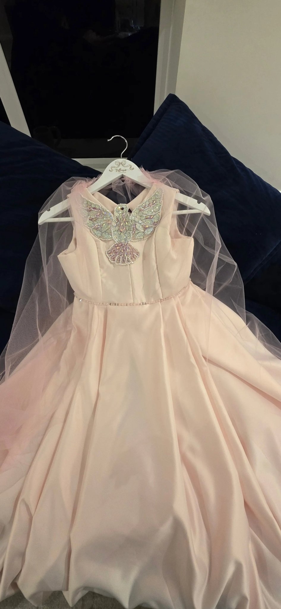 Dove Princess Inspired Communion, Flower Girl & Birthday Dress - Babydoll Princess