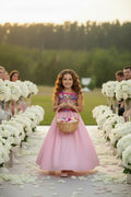 Gio's Collection Girls Princess Party & Flower Girl Dress - Babydoll Princess